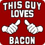 This Guy Loves Bacon T-Shirt